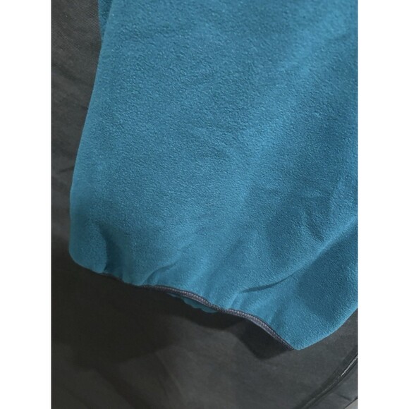 Vintage Mountain Surf Polartec Fleece Vest USA Made XL Teal Sleeveless Pullover - Picture 8 of 8